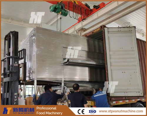 সম্পর্কে সর্বশেষ কোম্পানী সমাধান মিশরে রপ্তানি করা 1000 কেজি/ঘন্টা ব্লেঞ্চড বাদাম প্রসেসিং প্ল্যান্ট