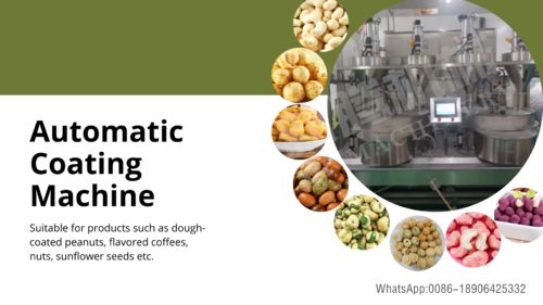 সম্পর্কে সর্বশেষ সংস্থার খবর স্বয়ংক্রিয় কোটিং মেশিন: খাদ্য প্রক্রিয়াকরণের মূল হাতিয়ার
