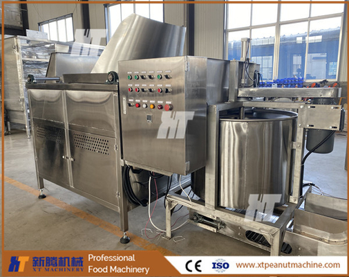 ভালো দাম ব্যাচ চিনাবাদাম ফ্রাইং মেশিন OEM লবণাক্ত চিনাবাদাম ফ্লেভারিং মেশিন অনলাইন