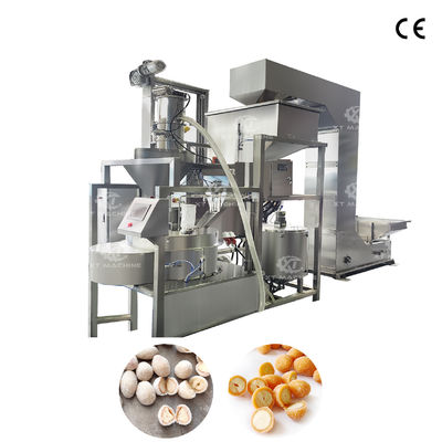 ভালো দাম SUS304 Auto Coating Machine 220/380V Industrial Food Coating Machine with 200-400kg/h Capacity অনলাইন