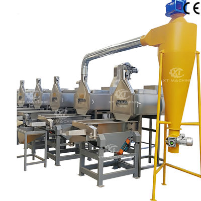ভালো দাম 500-1000kg/h Peanut Cutting and Blanching Machine Split Nut Blanching Machine With CE Certification অনলাইন