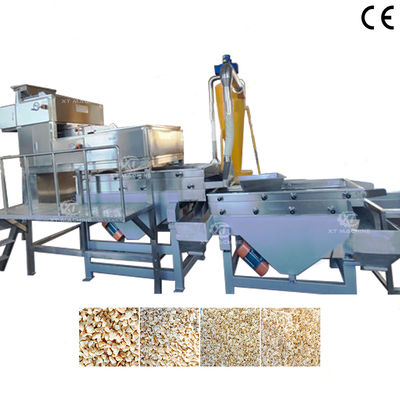 ভালো দাম Electricity Powered Low Noise Peanut Hazelnut Chopping Machine Nut Chopping and Grader Suitable for Food Processing Plants অনলাইন