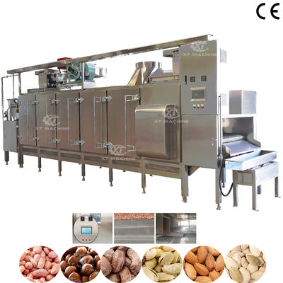 ভালো দাম Small Scale Nut Roasting Machine Food Grade Peanut Hazelnut Almond Baking Machine Suitable for Food Processing Plants অনলাইন