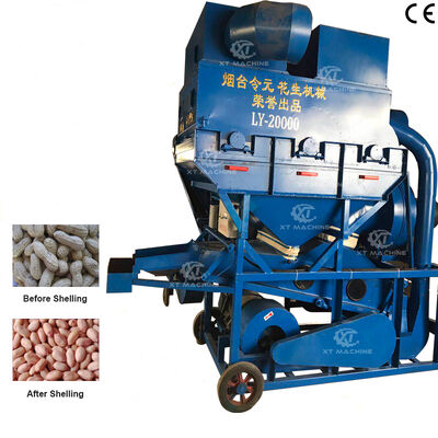 ভালো দাম High Shell Rate High Efficiency Groundnut Shelling Machine Peanut Processing Machine Gas / Electric Powered অনলাইন