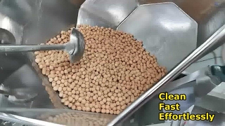 বাদাম আবরণ এবং বেকিং উত্পাদন লাইন