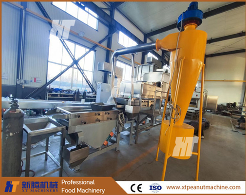500kgs/H পিনাট চপিং মেশিন 7.5kw কাজুবাদাম চপার মেশিন