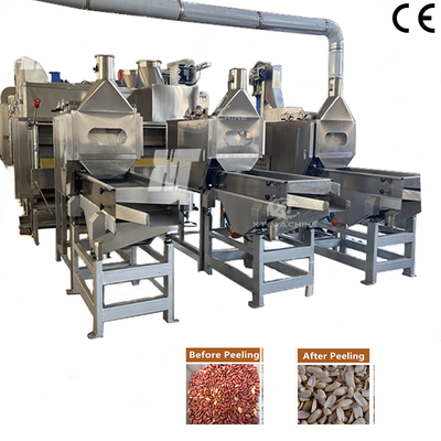 ভালো দাম 600-800kg/h Peanut Blanching Machine with 98-99% Peeling Rate অনলাইন