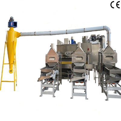 ভালো দাম 1000kg/h Peanut Blanching Machine SUS304 Industrial Grade অনলাইন