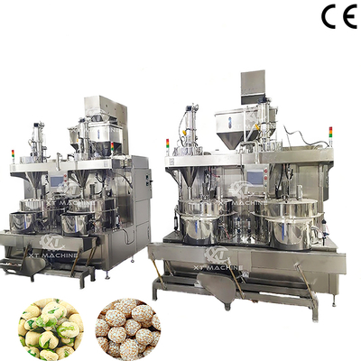ভালো দাম Double Station Peanut Coating Machine 500-1000kg/h SUS304 অনলাইন