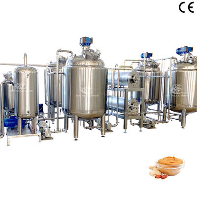 ভালো দাম Peanut Butter Blending Tank High Quality Heating and Insulation Mixing Tank Industrial Emulsifying Mixing tank অনলাইন