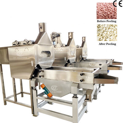 ভালো দাম Stainless Steel 304 Peanut Slitting and Blanching Machine for Blanched Peanut Output in Food Application অনলাইন
