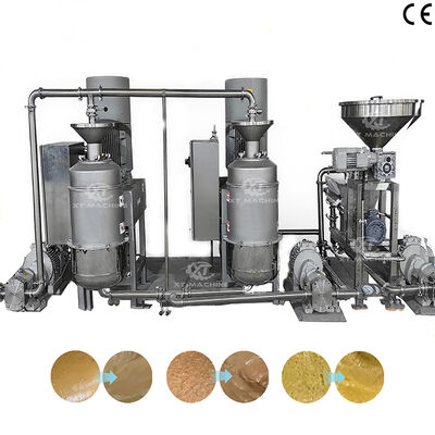 উচ্চ গতির বাদাম গ্রাইন্ডার এবং বাদাম প্রক্রিয়াকরণ উদ্ভিদের জন্য 200-300 জালের সূক্ষ্মতা সহ বাদাম মাখন ফ্রিজিং মেশিন