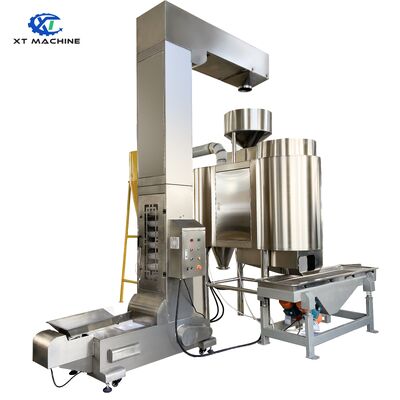 ভালো দাম ইলেক্ট্রোম্যাগনেটিক ফিডার এবং 0.75kw পাওয়ার সহ 304SUS জেড-টাইপ বালতি লিফট বাদাম হ্যান্ডলিংয়ের জন্য অনলাইন